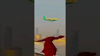 Red Dragon fly with flynas in jeddah #youtubeshorts #shorts #shortvideo #shortsfeed #islamicvideo #v