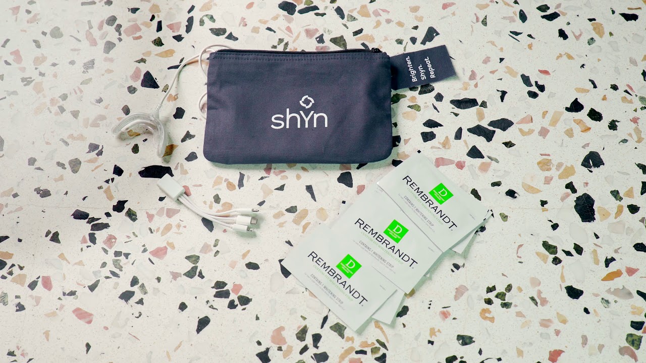 Shyn LED Teeth Whitening Kit Unboxing YouTube