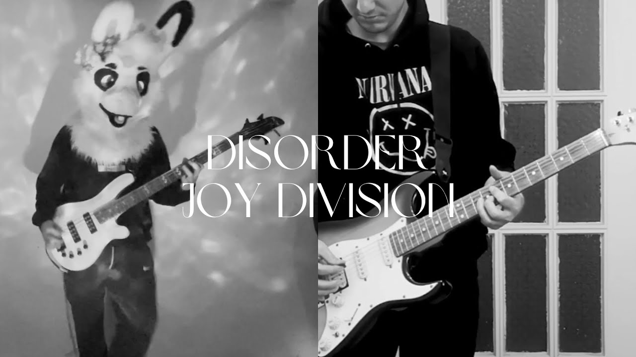 Disorder Joy Division (Bass and Guitar Cover feat. RunesTheWolf