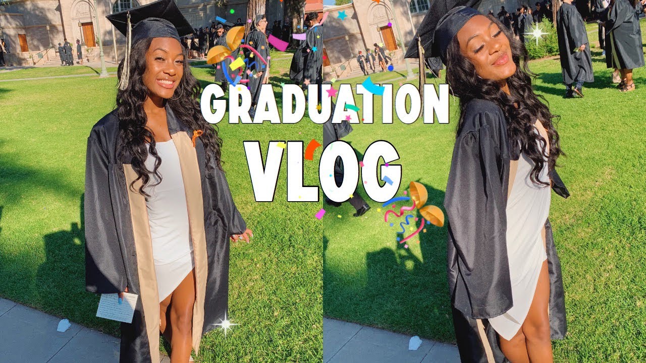 HIGH SCHOOL GRADUATION VLOG - YouTube