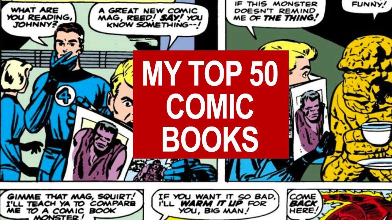 My Top 50 Comic Books 2020 + Recent GRAIL YouTube