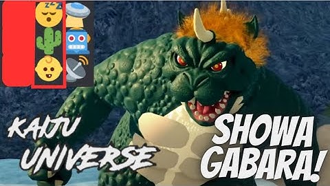 Showa Gabara Is Next!? | Kaiju Universe