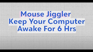 6 Hours Mouse Jiggler | Mover | For Work - Keep Computer Awake || Read Description to use it📖