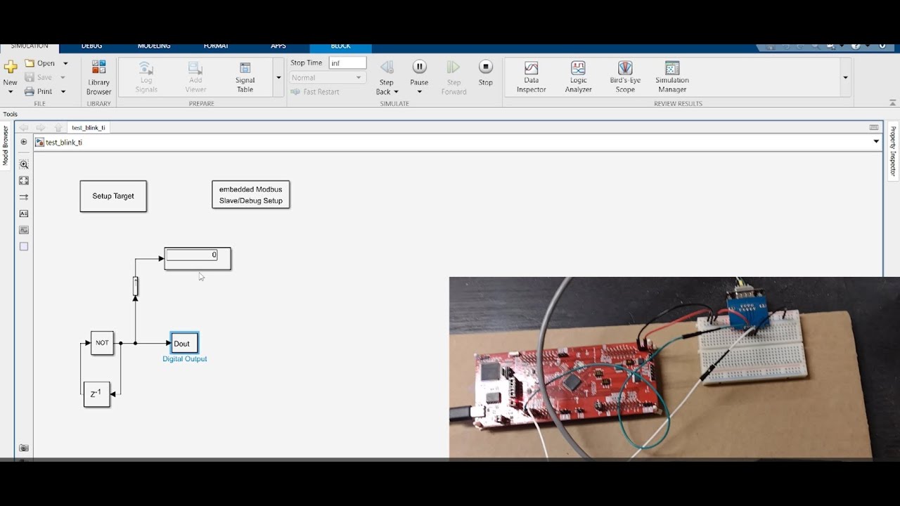 Part 2: Example for blinking LED - YouTube