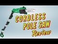 Kimo 20V Cordless Telescoping Pole Saw Chain Saw better than Harbor Freight Bauer Pole Saw