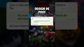 DESIGN DIGITAL DE POST ROSTER EQUIPE E-SPORTS BRAWL STARS #brawlstars #brawlstarsgame