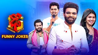 Hyper Aadi, Divya, Jessie, Pradeep | Funny Jokes | Dhee 15 | Championship Battle | ETV