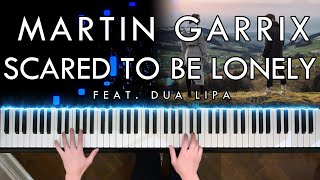 Martin Garrix - Scared To Be Lonely (feat. Dua Lipa) (Piano Cover | Sheet Music)