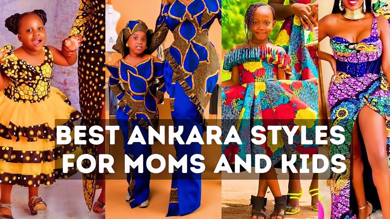 Best Ankara Styles for Moms and Kids | Latest Trendy Matching Outfits