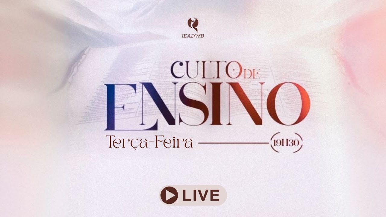 CULTO DE ENSINO// 27-05-2025 // PR. ELON DE LARA