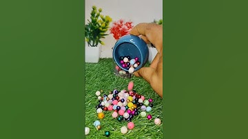 Satisfying Reverse Breads ASMR || Colouring Balls Reverse Video #asmr #satisfying #reverse