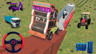 Ultimate Truck Loading😱🔥 Bullet Bike & DJ Setup Ka Dangerous Mission #truck #gaming #dj 