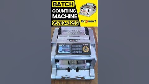 The Ultimate Time Saver! Batch Mode Counting Machine #eromart #batchmode #shorts