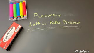 Hackerrank Lattice Paths Solution -- Pure Recursion -- JavaScript