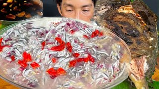 Kinilaw at SUGBANG ISDA Mukbang ASMR | Filipino Food Mukbang Philippines
