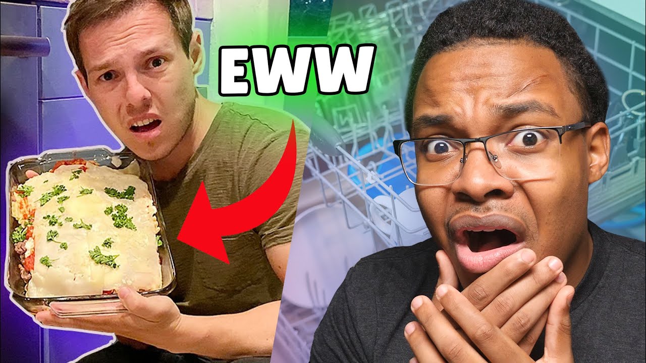 How to Make Dishwasher Lasagna Reacting to Graham Stephan YouTube