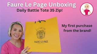 FAURÉ LE PAGE Daily Battle Tote 37 vs. 35 Zipped Comparison 