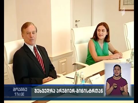 პრემიერის შეხვედრა  \"ენ-დი-აის\" წარმომადგენლებთან