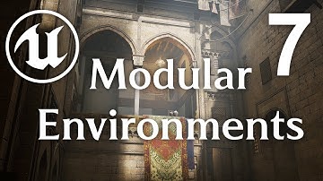 Modular Environments in UE4 - Part 7 - Modelling