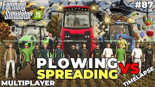 IS THIS THE FASTEST WAY TO SPREAD MANURE PLOW FIELDS NORTH MARCH FS 25 Multiplayer EP 87