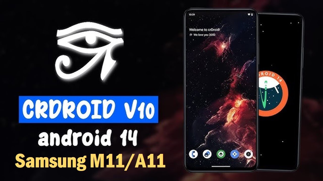 crDroid 10.0 Android 14 Samsung M11/A11 | BiteTech - YouTube