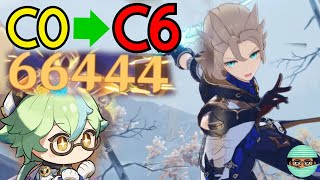 Crowned Albedo does WHAT!? | C0 - C6 Constellation Overview | Genshin Impact