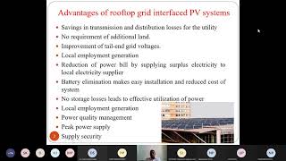 Day 2 AICTE ATAL FDP Distributed Energy resources & grid integration_ Dr.  Sailendrakumar