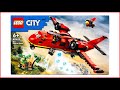 LEGO CITY 60413 Fire Rescue Plane Speed Build