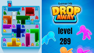 Drop Away level 289 hard level Walkthrough Solution 