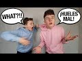 SPEAKING ONLY SPANISH TO LITTLE BROTHER FOR 24 HOURS! (he went crazy...)