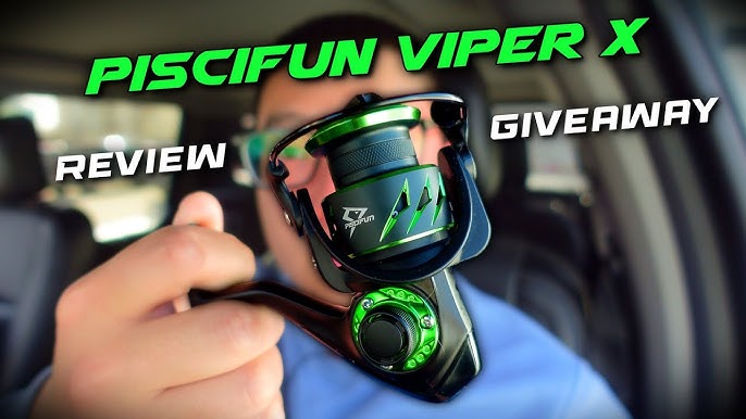 New Piscifun Viper X Saltwater Fishing Reel Test and Review 