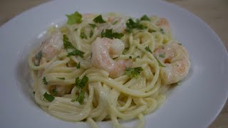 Como preparar unas deliciosas pastas con camarones