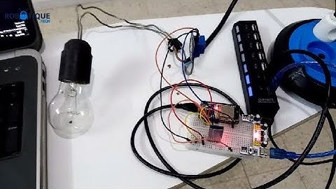 Allumer et éteindre via bluetooth une lampe avec l’ordinateur et ESP32