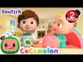 Das Sparschweinlied | CoComelon Deutsch | Cartoons und Kinderlieder