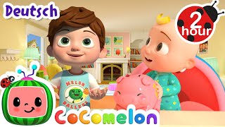 Das Sparschweinlied | CoComelon Deutsch | Cartoons und Kinderlieder