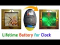 Lifetime Battery for any Clock | Lifetime Wall Clock Battery | Clock LED Decoration