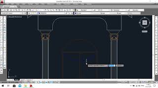 Main Steps to draw Elevations in AutoCADالخطوات الأساسية لرسم واجهة مبسطة