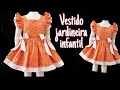 vestido infantil jardineira _salopete infantil