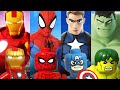 Marvel Avengers vs Spider-Man, Hulk, Captain America, Iron Man, Venom, Thor, Black Panther