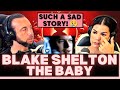 Went from happy to heartbreak really quick first time hearing blake shelton  the baby reaction