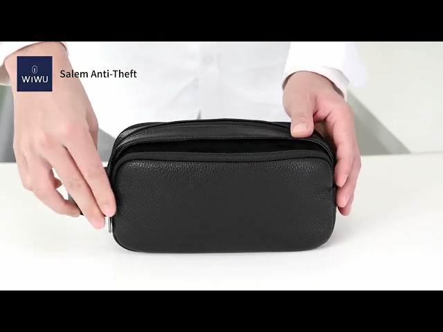 Túi Đựng Phụ Kiện Chống Trộm WIWU Salem Anti-Theft Travel Pouch