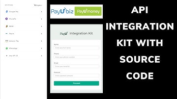 PayU money PayU Biz Api Integration Kit With Source Code