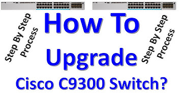 Cisco Catalyst 9300 Switch Bundle Mode IOS upgrade Procedure | How to Upgrade Cisco C9300 switch?