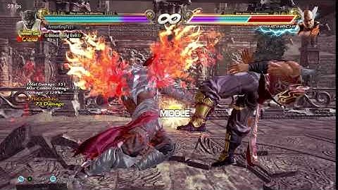 Armor King Forgotten Realm Combo - guaranteed damage - Tekken 7