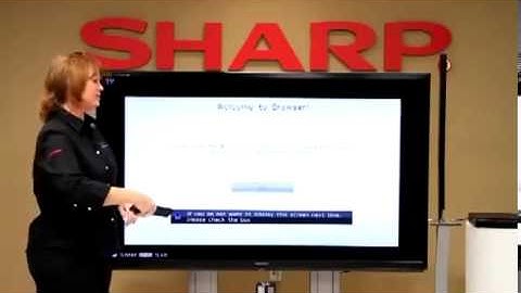 Sharp AQUOS LED TV Web Browser - PORTO CERTO S.A