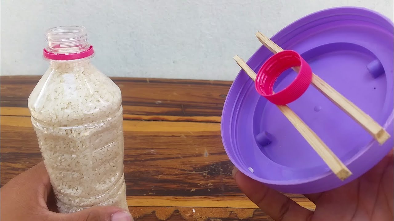 Homemade How to Make Automatic Chicken Feeder Using Plastic Bottle YouTube