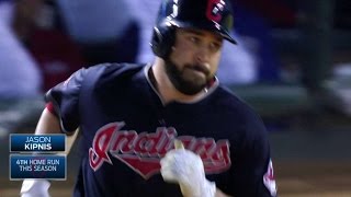 CLE@TEX: Kipnis hits go-ahead two-run shot in the 9th