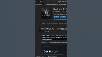 Blackbox AI Code generation VS code Extension #BlackboxCodeGeneration #AIInnovation #FutureOfCoding
