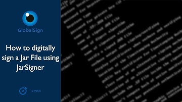 How to digitally sign a Jar File using JarSigner