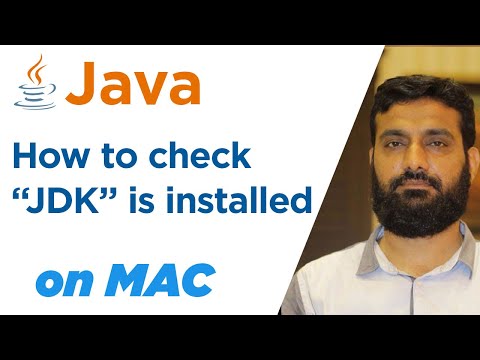 JDK installation On MAC